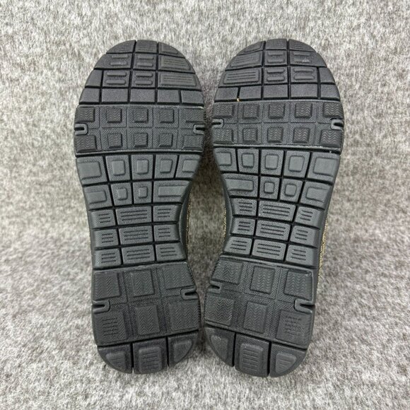 ✅Womens 9M Comfortview Kacey Slip On Shoes Brown Woven Comfort Lightweight Flats - Picture 3 of 12